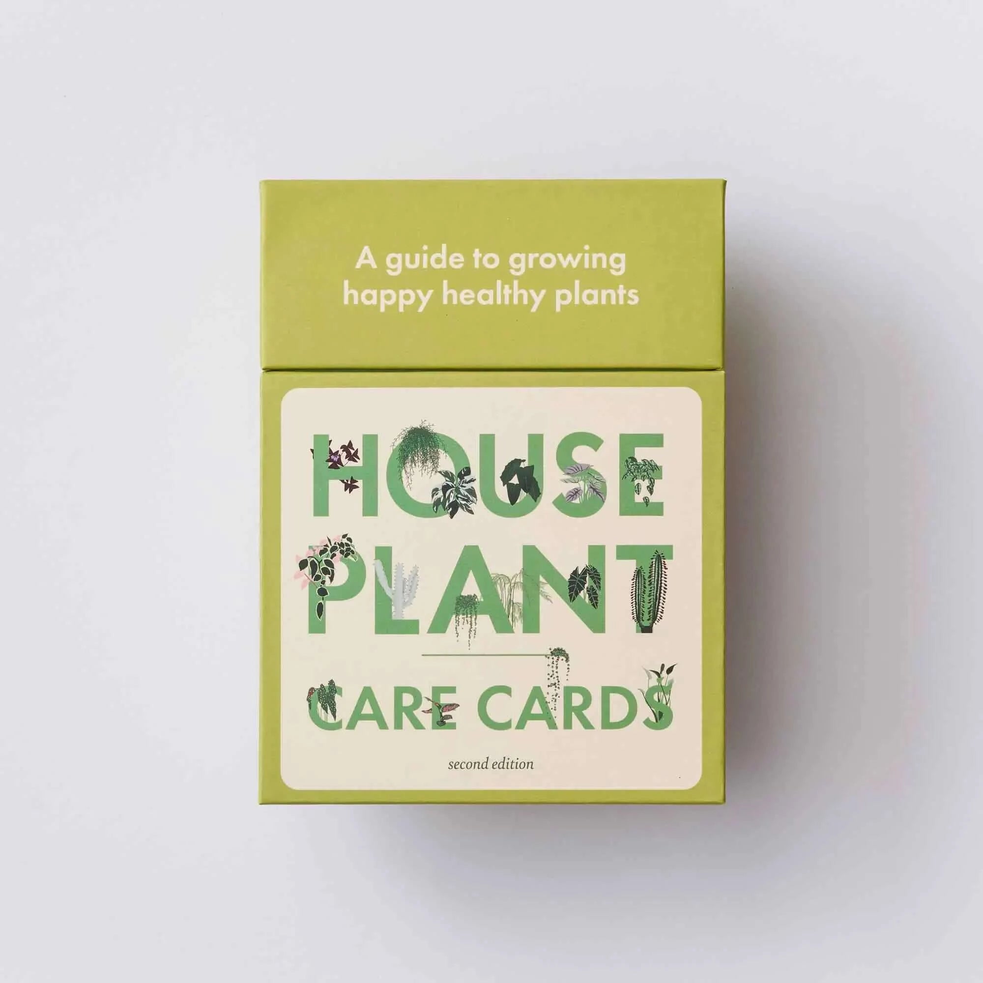 Houseplant Care Cards - Pflegekarten für Zimmerpflanzen